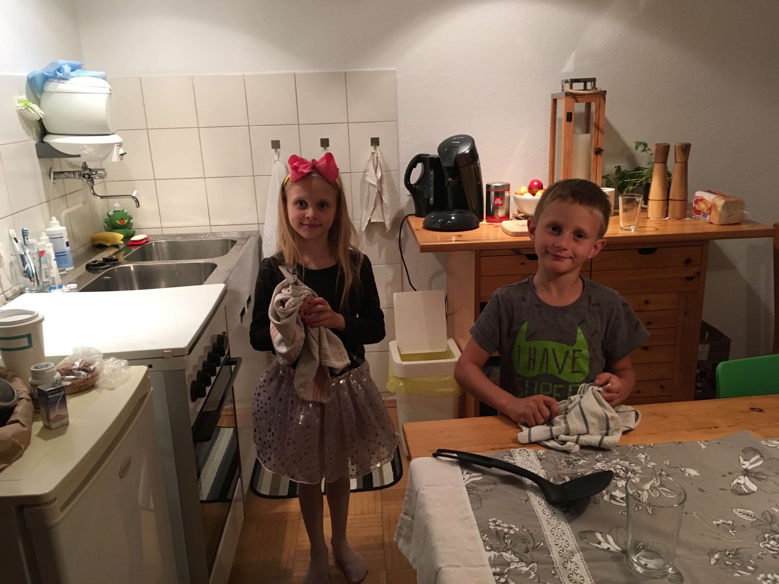 2018 – Dishes on us today